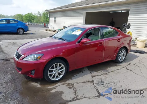 2012 Lexus Is 250 z USA, uszkodzony, nr VIN JTHCF5C25C5058617